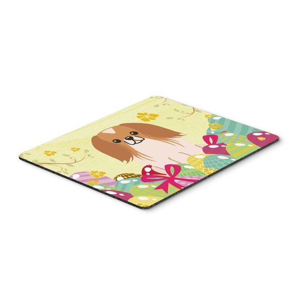 Carolines Treasures Easter Eggs Pekingnese Red White Mouse Pad; Hot Pad or Trivet BB6103MP